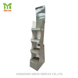 Corrugated Display Stand , 4-tier, CMKY Printed Corrugated Display Stand , 4-tier, CMKY Printed