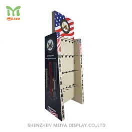 Hot Sell! Promotion Cardboard Display, 40 PEG Double sided Hooks