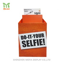 Cardboard Dump Bin, 2 Shelves, Removable Header  Cardboard Dump Bin, 2 Shelves, Removable Header