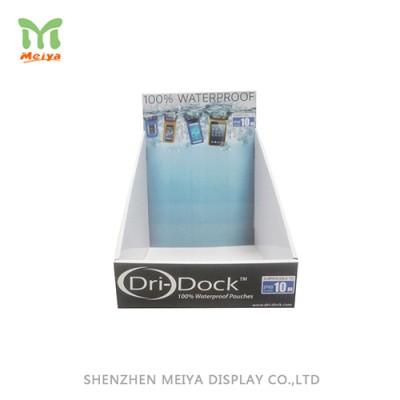 Magazine Counter Displays, Corrugated Materials, Removable Header
