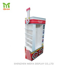 Innovative Train-shape Cardboard Display for Promotion