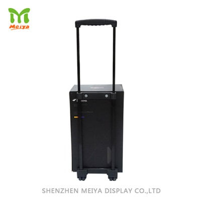 Corrugated Cardboard Display Paper Trolley Box For Exhibition