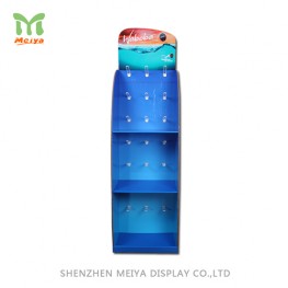 Custom Designed Cardboard Floor Display Swimming Fitness Equipment