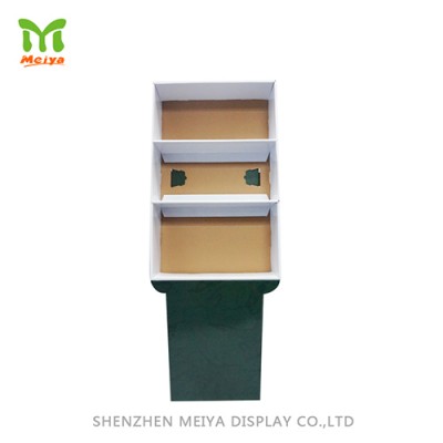 OEM Design Paper Product Display Stand Floor,cardboard display stand for retail