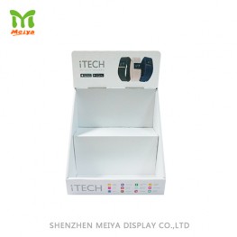 Custom design supermarket advertising counter display  for watches