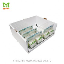 Custom Design Stackable Cardboard Display Tray for Farm Product