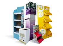 Corrugated Display Stands out from Other Display Stands